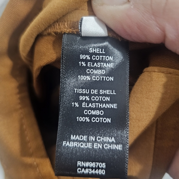 Rebecca‎ Taylor Women's Rust Orange High Rise Cropped Pleated Pants Size 6 - Picture 6 of 8